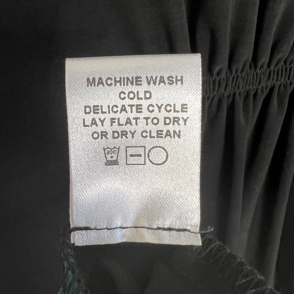 KOMAROV Dress Medium Color Block Jersey Knit Sheath Dress Asymmetric Ruched n11 - Picture 7 of 9